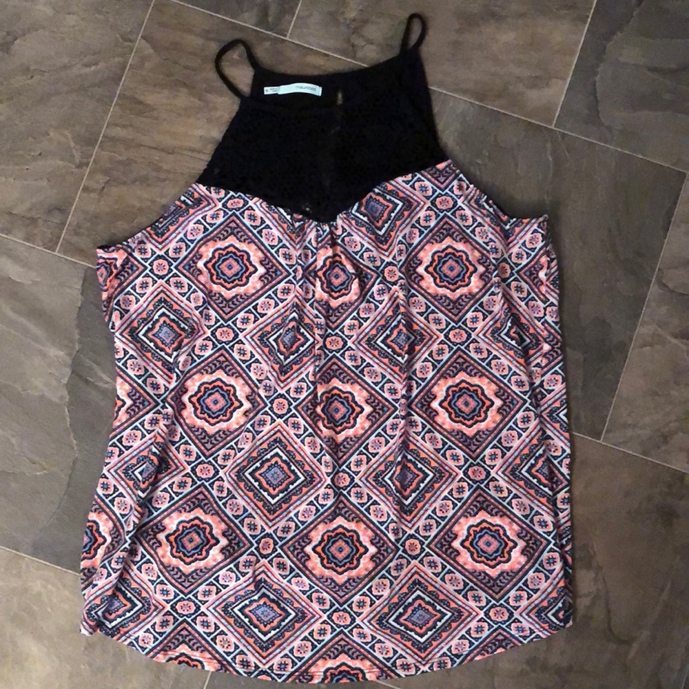 High Neck Tank Top